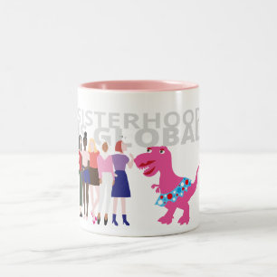 Taza Bicolor la hermandad es global, mes de la historia de la m