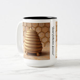 Taza Bicolor "La industria se encuentra con la naturaleza"