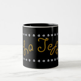 Taza Bicolor La Jefa Bling