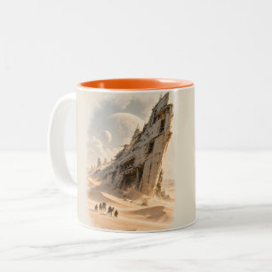 Taza Bicolor La larga espera