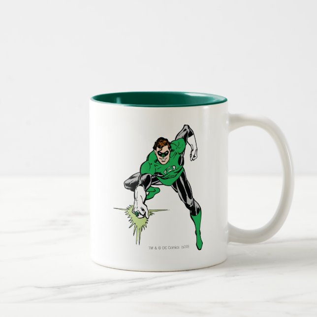 Taza Bicolor La lucha de las linternas verdes (Derecha)