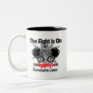 Taza Bicolor La lucha está en marcha contra el cáncer neuroendo