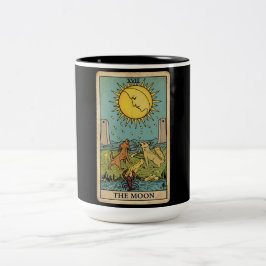 Taza Bicolor La Luna Tarot