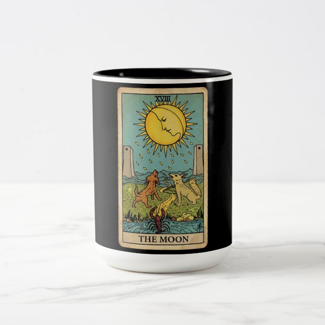 Taza Bicolor La Luna Tarot (Centro)