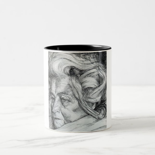 Taza Bicolor La madre (de Umberto Boccioni) (Centro)
