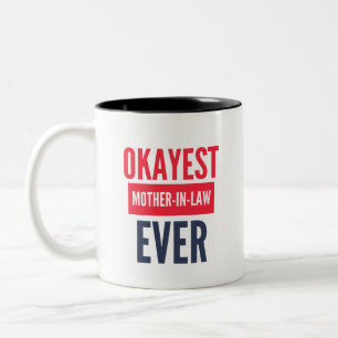 TAZA BICOLOR LA MADRE MADRE MÁS BUENA QUE NUNCA