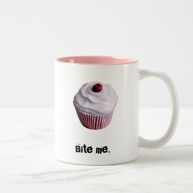Taza Bicolor la magdalena, me muerde (Derecha)