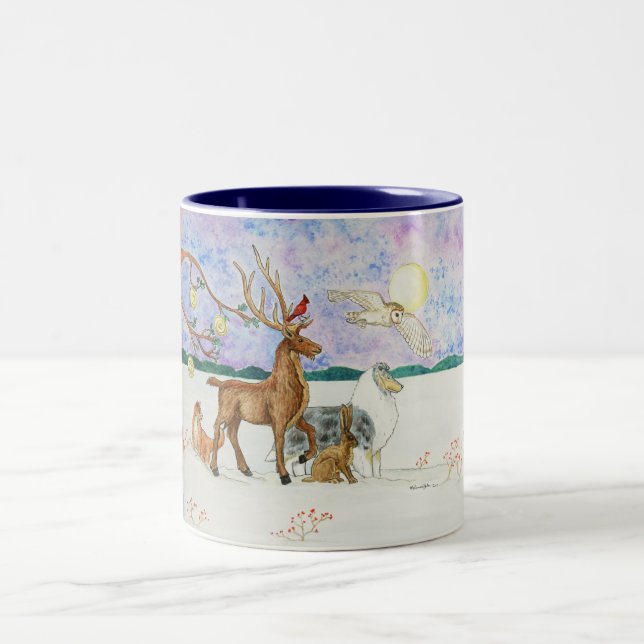 Taza Bicolor La magia del solsticio (Centro)