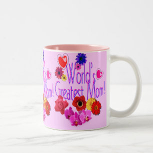 Taza Bicolor ¡La mamá más grande del mundo!