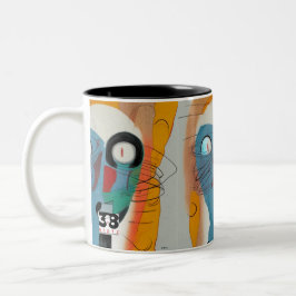 Taza Bicolor La marciana