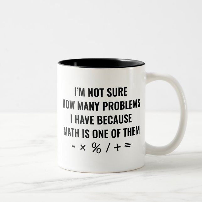 Taza Bicolor La Matemática Es Una De Ellas (Derecha)