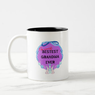 Taza Bicolor La mejor abuela del mundo