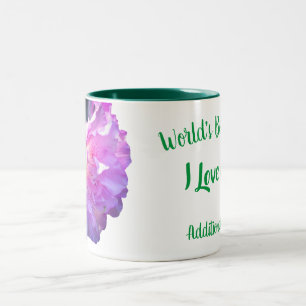 Taza Bicolor La mejor madre del mundo, Azalea, personalizada
