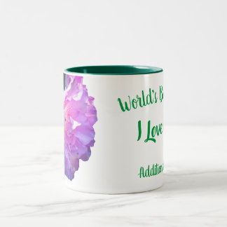 Taza Bicolor La mejor madre del mundo, Azalea, personalizada