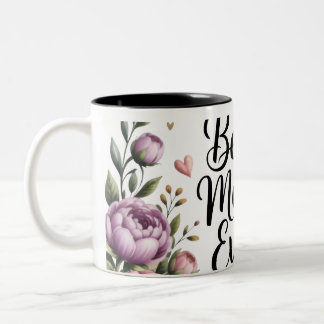 Taza Bicolor La mejor madre jamás mug mamá mug