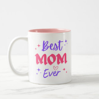 TAZA BICOLOR LA MEJOR MAMÁ DE LA HISTORIA