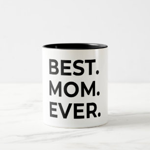 Taza Bicolor La mejor mamá del mundo, te quiero mamá, regalo de