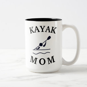 Taza Bicolor ¡La mejor "MAMÁ KAYAK"! Día de la madre