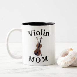 Taza Bicolor ¡La mejor "MAMÁ violinista" de la historia! Día de
