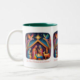 Taza Bicolor La Mejor Razón Para Celebrar