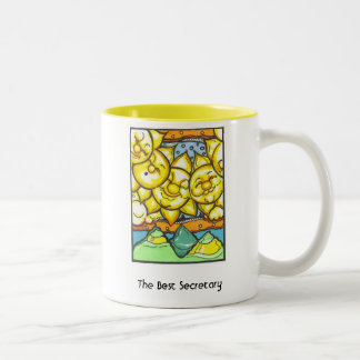 Taza Bicolor La mejor secretaria