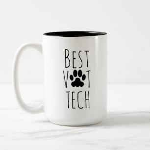 Taza Bicolor La Mejor Técnica Veterinaria de Todos los Tiempos