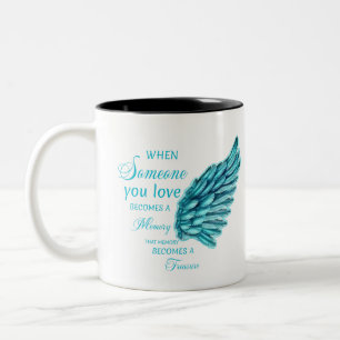 Taza Bicolor La memoria se convierte en tesoro