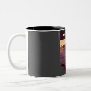 Taza Bicolor La mesa de la caza