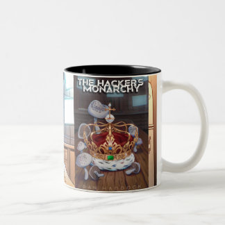 Taza Bicolor La monarquía del hacker - cubierta: