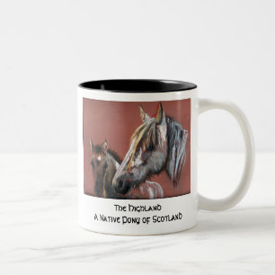 Taza Bicolor La montaña