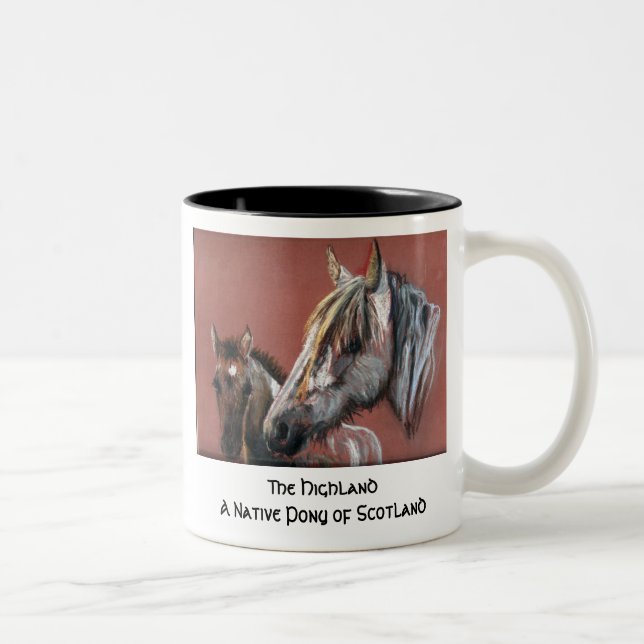Taza Bicolor La montaña (Derecha)