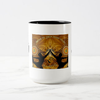 Taza Bicolor La música interna OM asalta