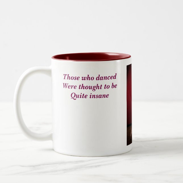 Taza Bicolor La música no escuchada (Izquierda)