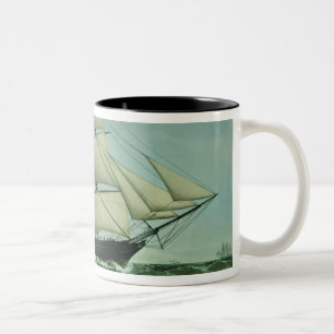 Taza Bicolor La nave de podadoras "Highflyer", 1111 toneladas