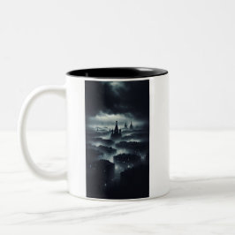 Taza Bicolor La noche de la oscuridad ciudad de Mug