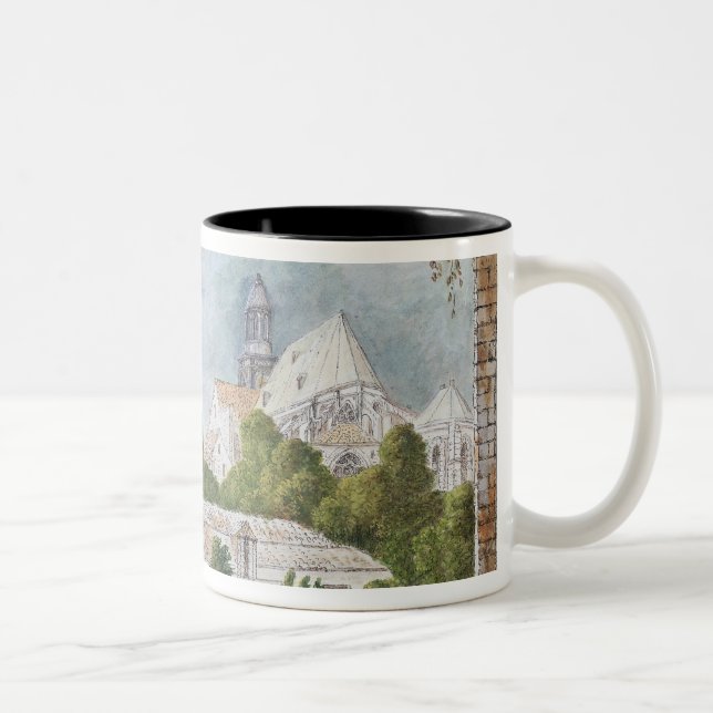 Taza Bicolor La nueva iglesia de Sainte-Genevieve (Derecha)