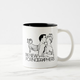 Taza Bicolor La nueva masa de los pornógrafos romántica