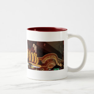 Taza Bicolor La Nugget de oro de Las Vegas