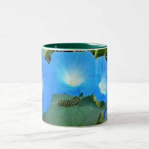 Taza Bicolor La Oruga Y La Mugre De Las Glorias De La Mañana