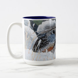 Taza Bicolor La pareja acogedora