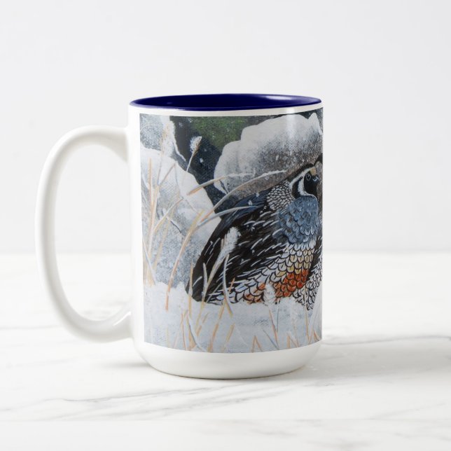 Taza Bicolor La pareja acogedora (Izquierda)