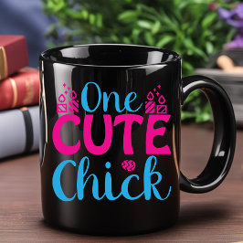 Taza Bicolor La Pascua está llegando. Tradiciones