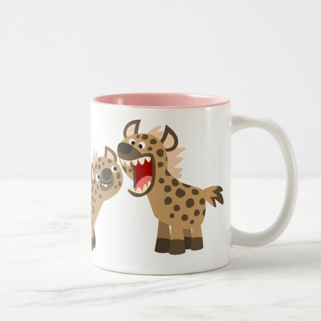 Taza Bicolor La Personalizado hienas mug (Derecha)