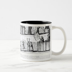 Taza Bicolor La procesión falsa solemne