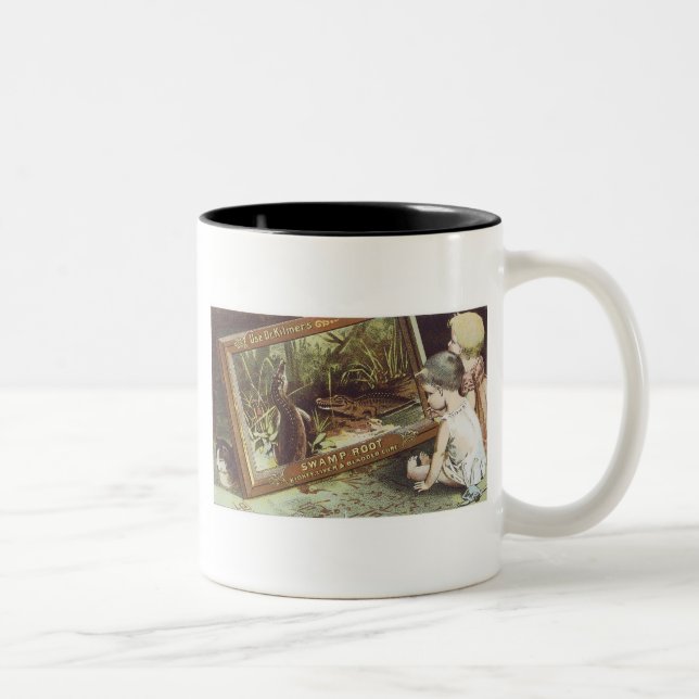 Taza Bicolor La raíz del pantano del Dr. Kilmers (Derecha)