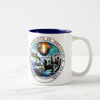 Taza Bicolor La rebelión a los tiranos es obediencia a dios