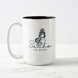 Taza Bicolor La reina Sacha