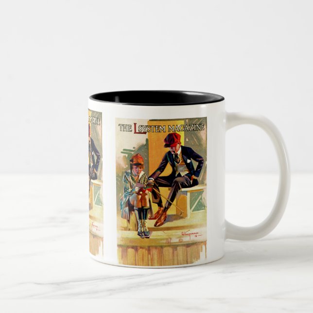 Taza Bicolor La revista L System (Derecha)