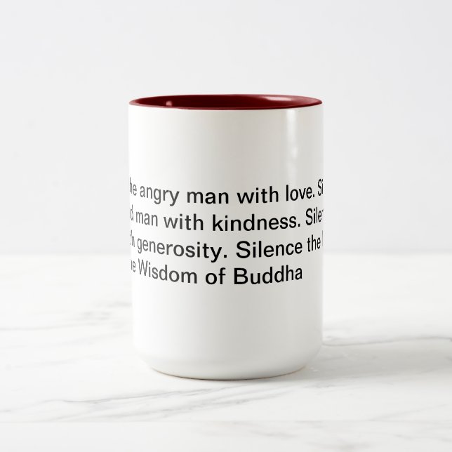 Taza Bicolor La sabiduría del Buda (Centro)