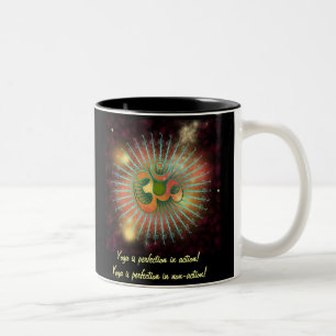 Taza Bicolor La sagrada OM